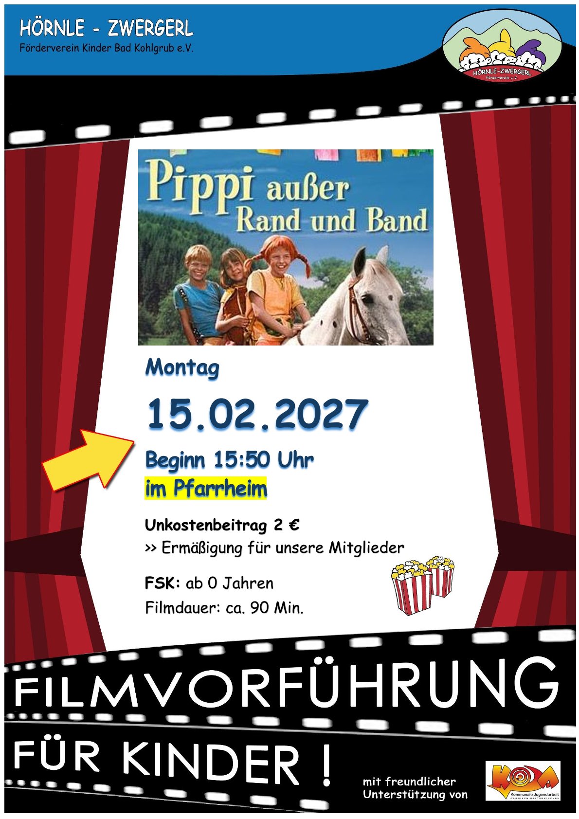 Kinotermine Schuljahr 24/25